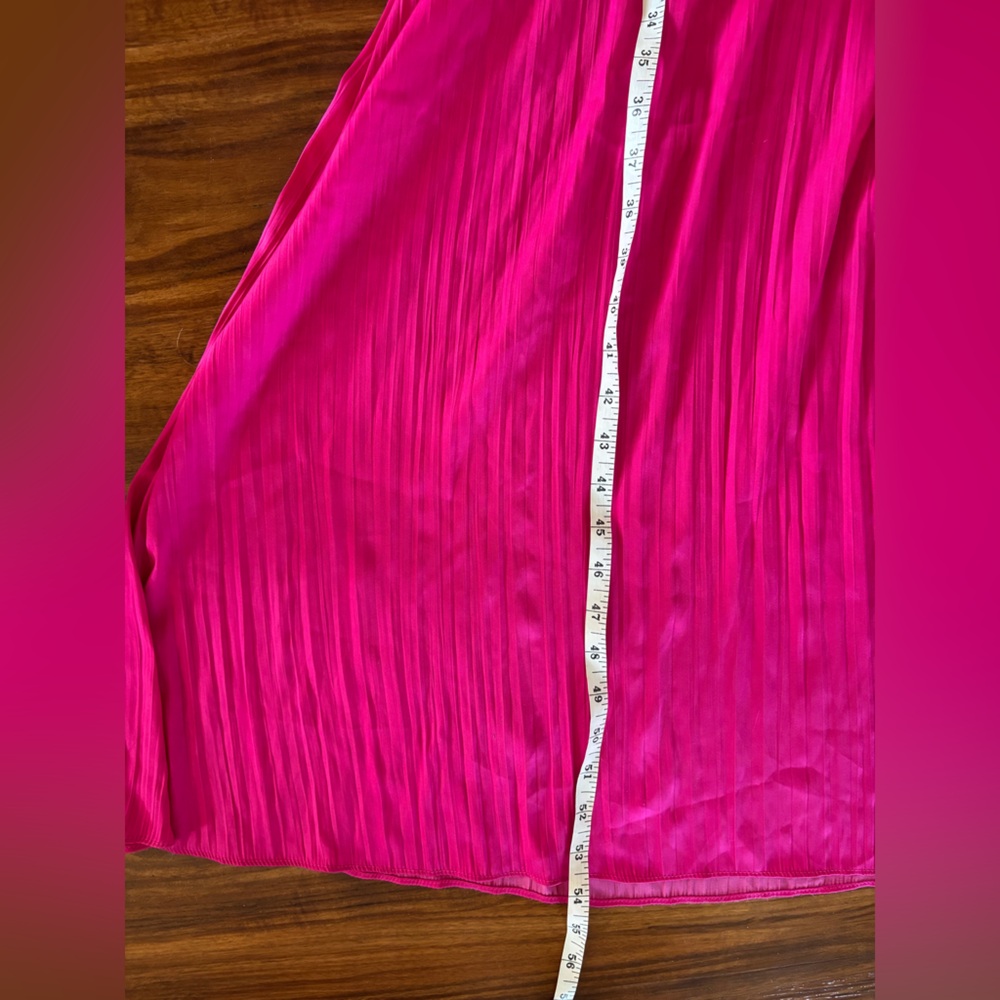 Anthropologie bright pink Thea Twofer sweater dress size small - Picture 6 of 6